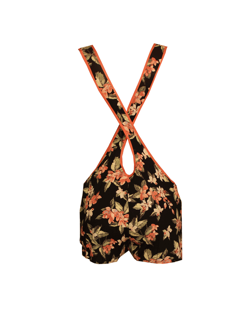Carnelian Floral Romper