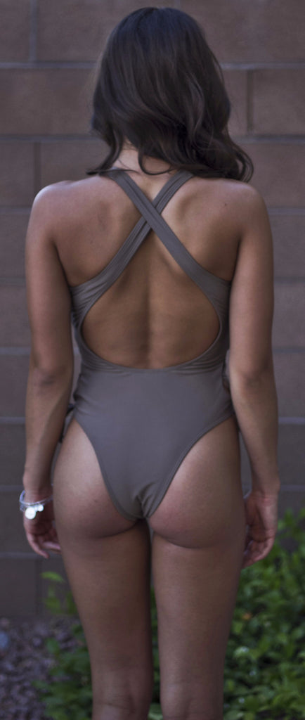 "Tied Up" One Piece Swimsuit