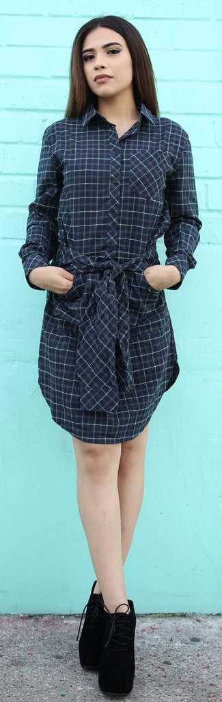 Jasper Plaid Dress