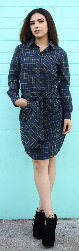 Jasper Plaid Dress
