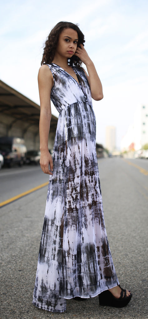 Marble Mesh Dress