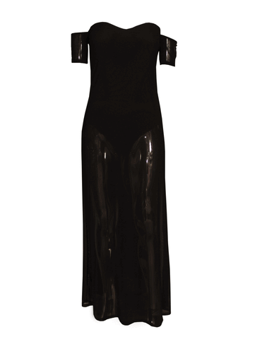 Onyx Mesh Dress